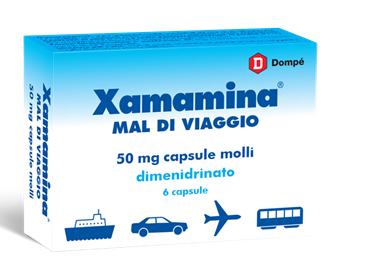 XAMAMINA MAL DI VIAG*6CPS 50MG - Fontenova srl