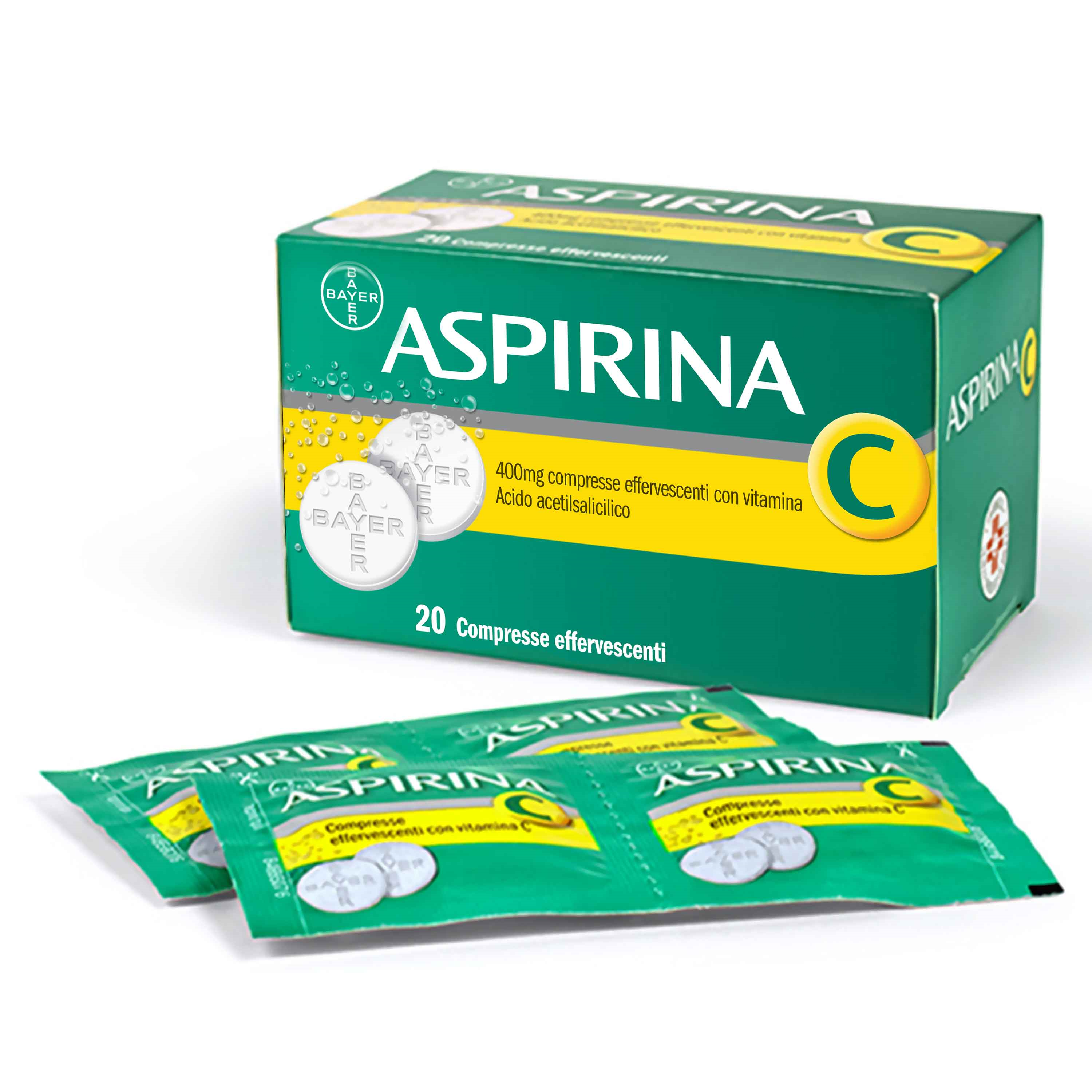 ASPIRINA C*20CPR EFF 400+240MG - Fontenova srl