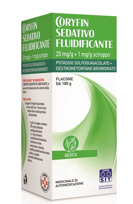 CORYFIN SEDATIVO FLUIDIF*SCIR - Fontenova srl