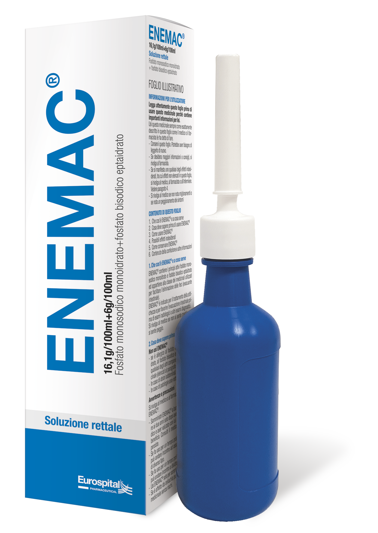ENEMAC*FL 130ML 16,1+6/100ML - Fontenova srl