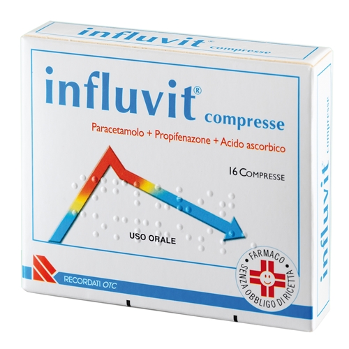 INFLUVIT*16CPR 150+300+150MG - Fontenova srl