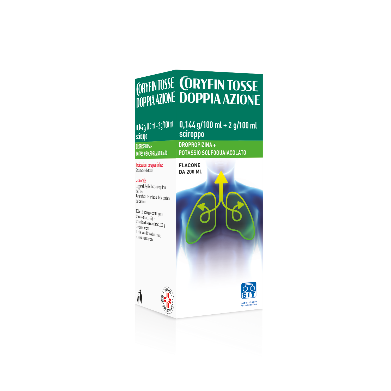 CORYFIN TOSSE DOPPIA AZ*200ML - Fontenova srl