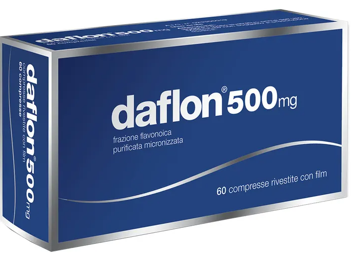 DAFLON*60CPR RIV 500MG - Fontenova srl