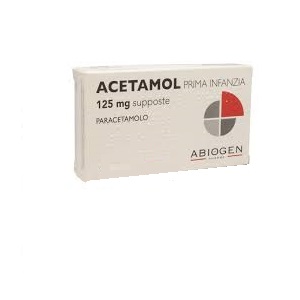ACETAMOL*PRIMA INF10SUPP 125MG - Fontenova srl