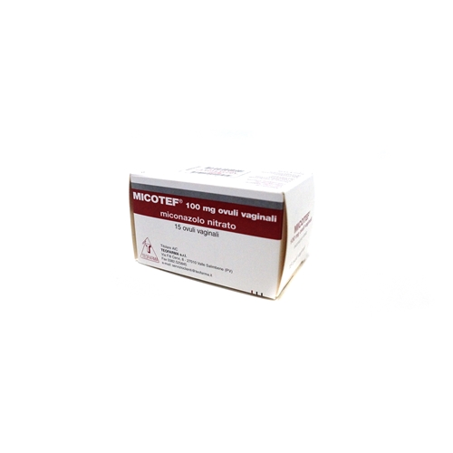 MICOTEF*15 OV VAG 100MG - Fontenova srl