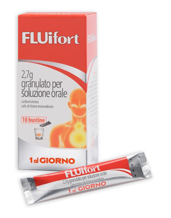 FLUIFORT*10BUST GRAT 2,7G - Fontenova srl