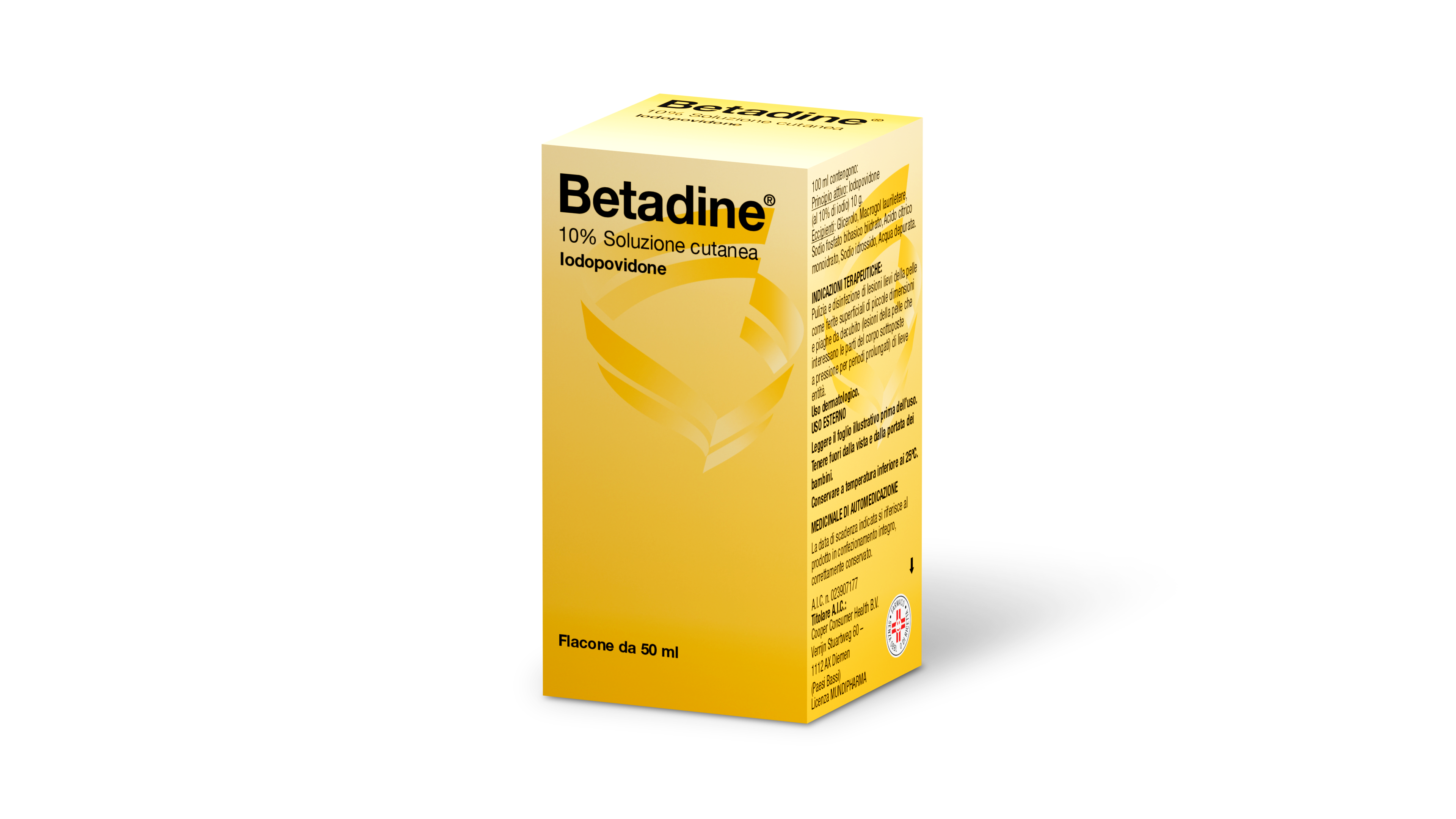 BETADINE*SOLUZ CUT FL 50ML 10% - Fontenova srl