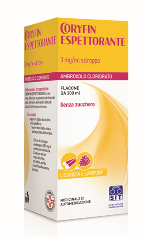 CORYFIN TOSSE ESPETT*SCIR200ML - Fontenova srl