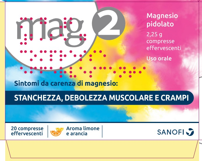 MAG 2*20CPR EFF 2,25G - Fontenova srl