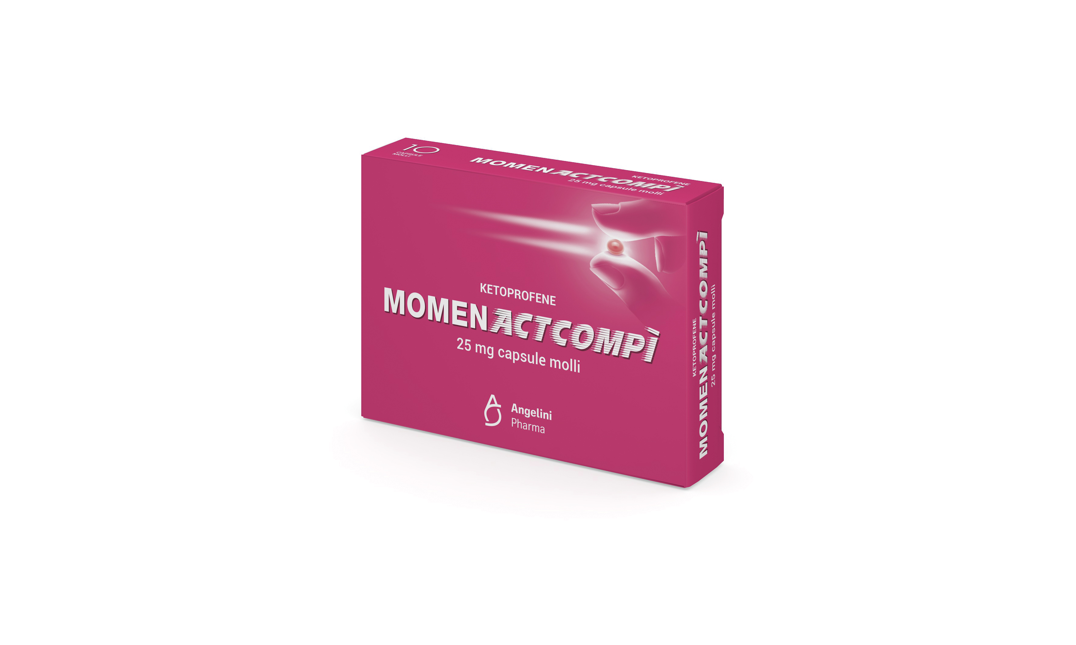 MOMENACTCOMPI'*10CPS MOLLI25MG - Fontenova srl