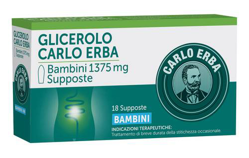 GLICEROLO*BB 18SUPP 1375MG - Fontenova srl
