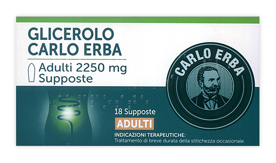 GLICEROLO*AD 18SUPP 2250MG - Fontenova srl
