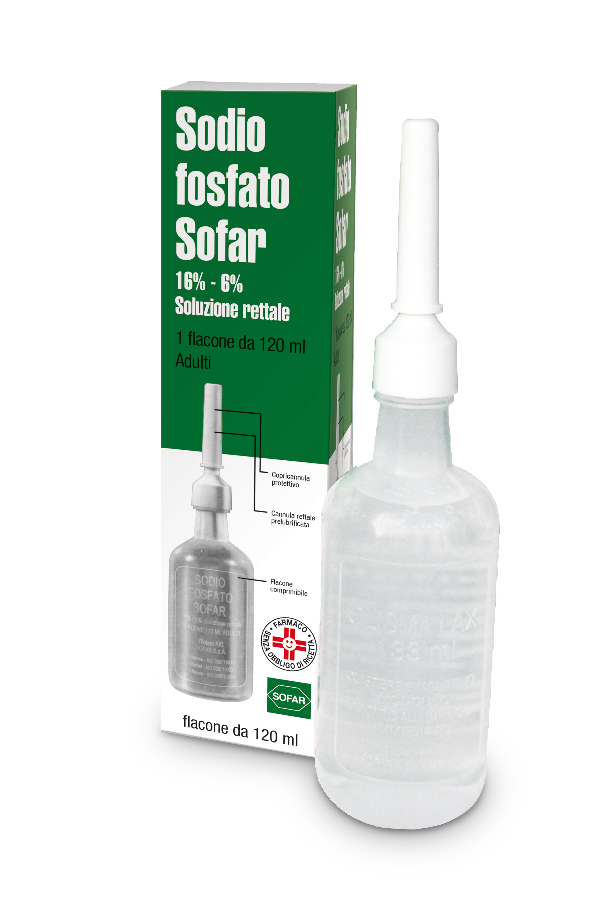 SODIO FOSFATO ALFA*RETT 120ML - Fontenova srl