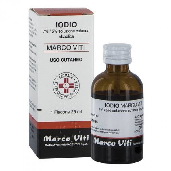IODIO SOL ALCO I MV*25ML - Fontenova srl