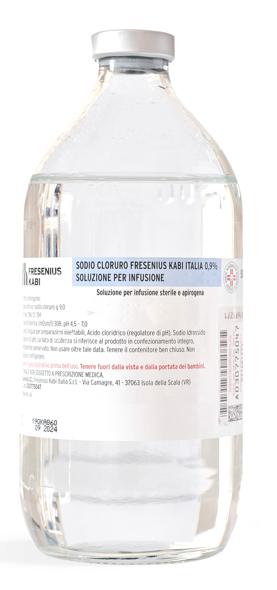 SODIO CLORURO FKI*0,9% 500ML - Fontenova srl