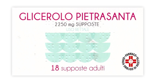 GLICEROLO*AD 18SUPP 2250MG - Fontenova srl