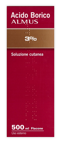 ACIDO BORICO ALM*3% 500ML - Fontenova srl