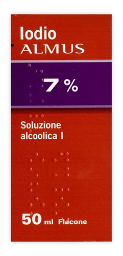 IODIO ALMUS*50ML 7%+5% - Fontenova srl