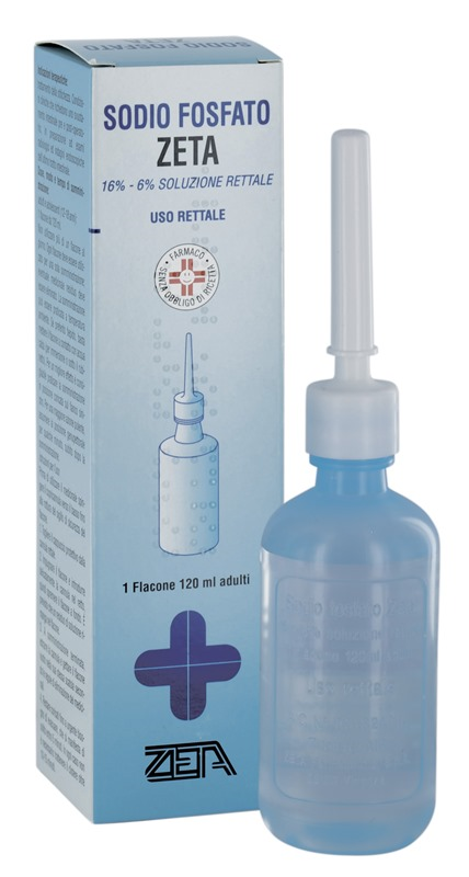 SODIO FOSFATO ZETA*RETT 120ML - Fontenova srl