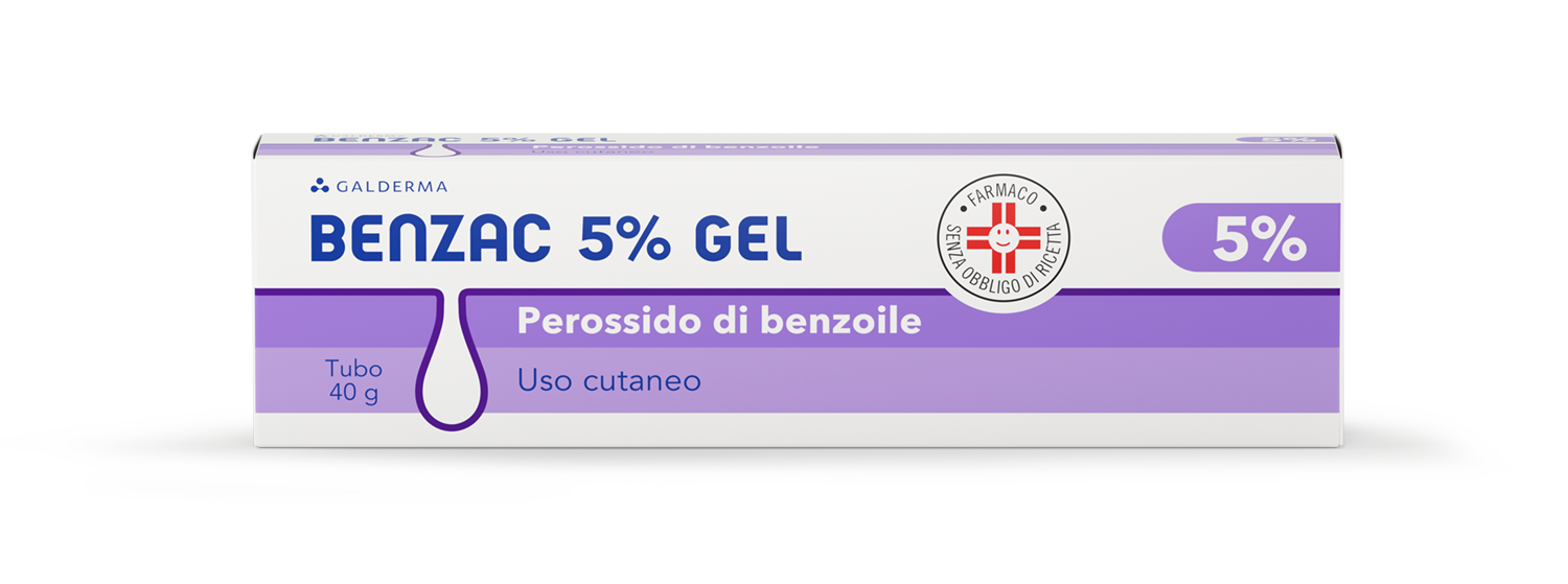 BENZAC*GEL 40G 5% - Fontenova srl