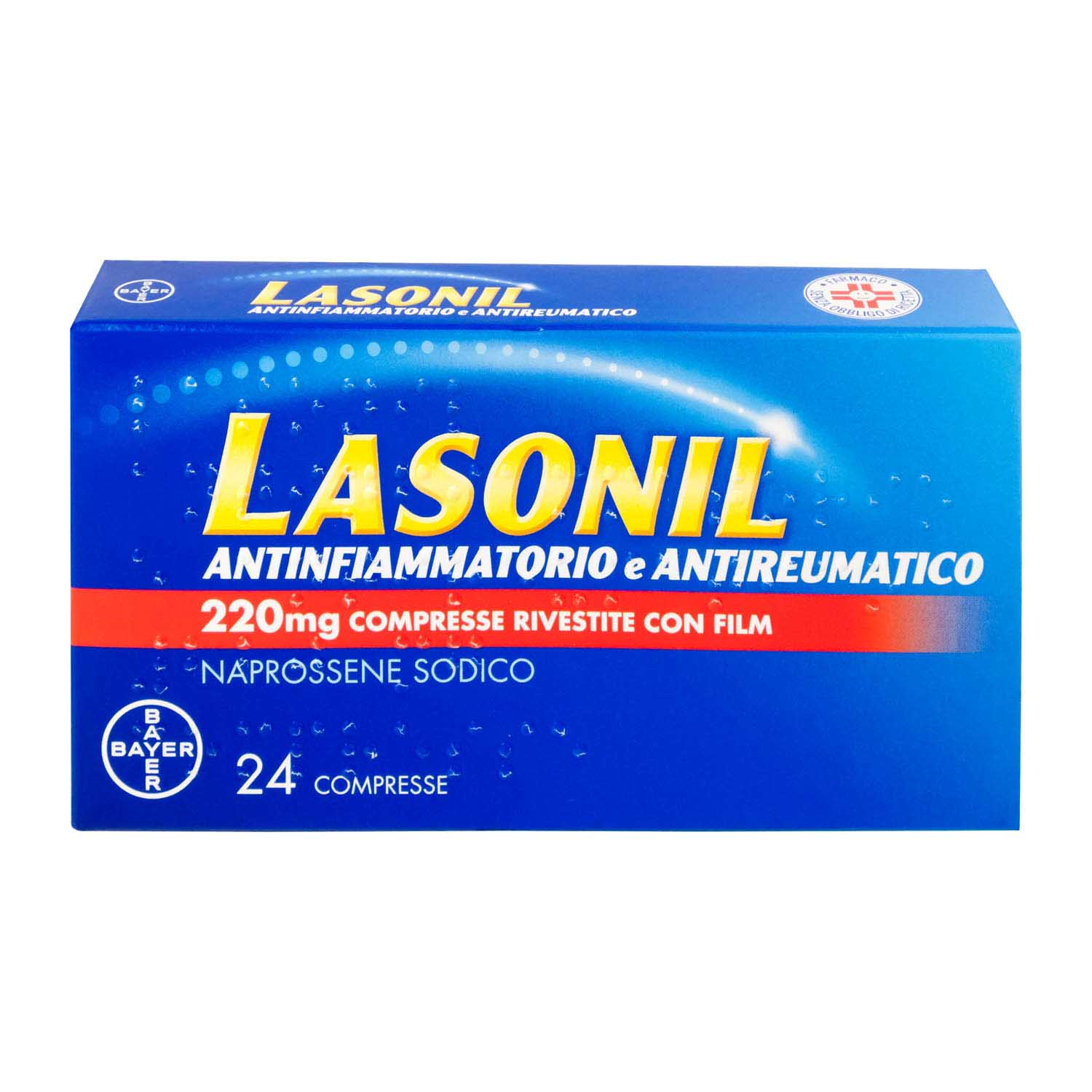 LASONIL ANTINFIAMM*24CPR 220MG - Fontenova srl