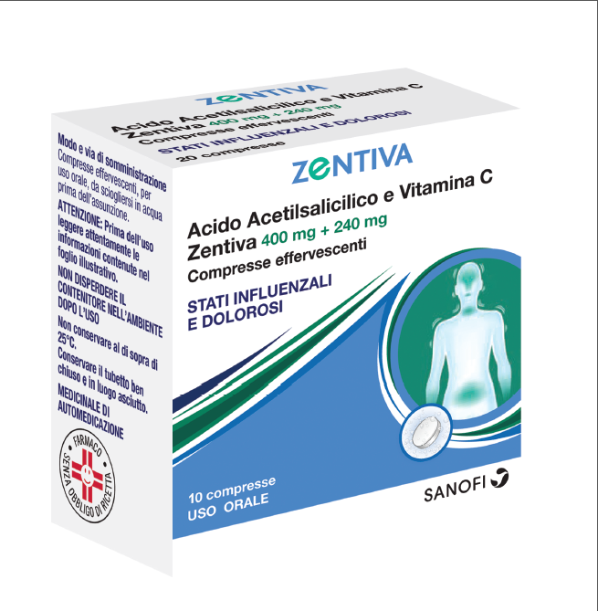 EUSPIFLU*10CPR 400MG+240MG - Fontenova srl