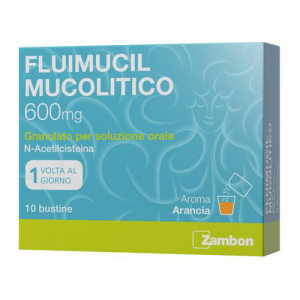 FLUIMUCIL MUCOL*OS 10BUST600MG - Fontenova srl