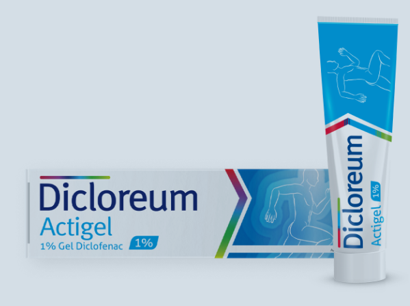 DICLOREUM ACTIGEL*GEL 50G 1% - Fontenova srl