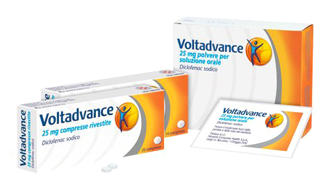VOLTADVANCE*20CPR RIV 25MG - Fontenova srl