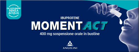 MOMENTACT*OS SOSP 8BUST 400MG - Fontenova srl