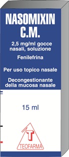 NASOMIXIN CM*GTT 15ML 2,5MG/ML - Fontenova srl