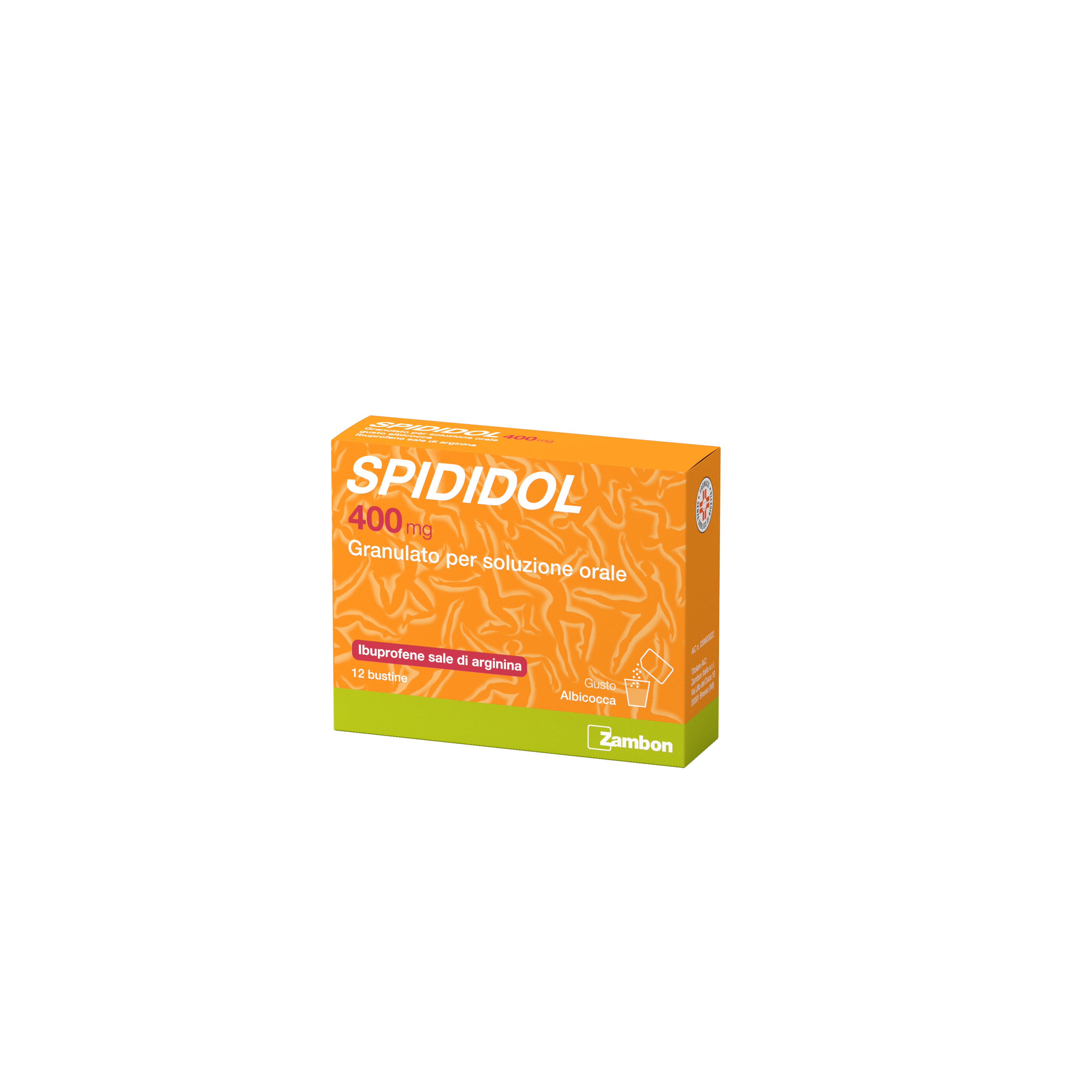 SPIDIDOL*OS GRAT 12BS 400MG AL - Fontenova srl