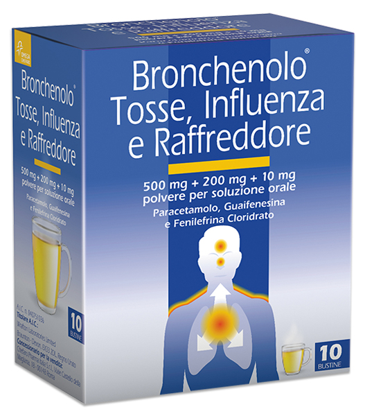 BRONCHENOLO TOSS INFL RAF*10BS - Fontenova srl