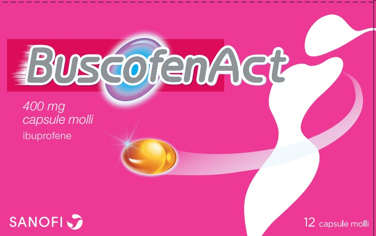 BUSCOFENACT*12CPS MOLLI 400MG - Fontenova srl