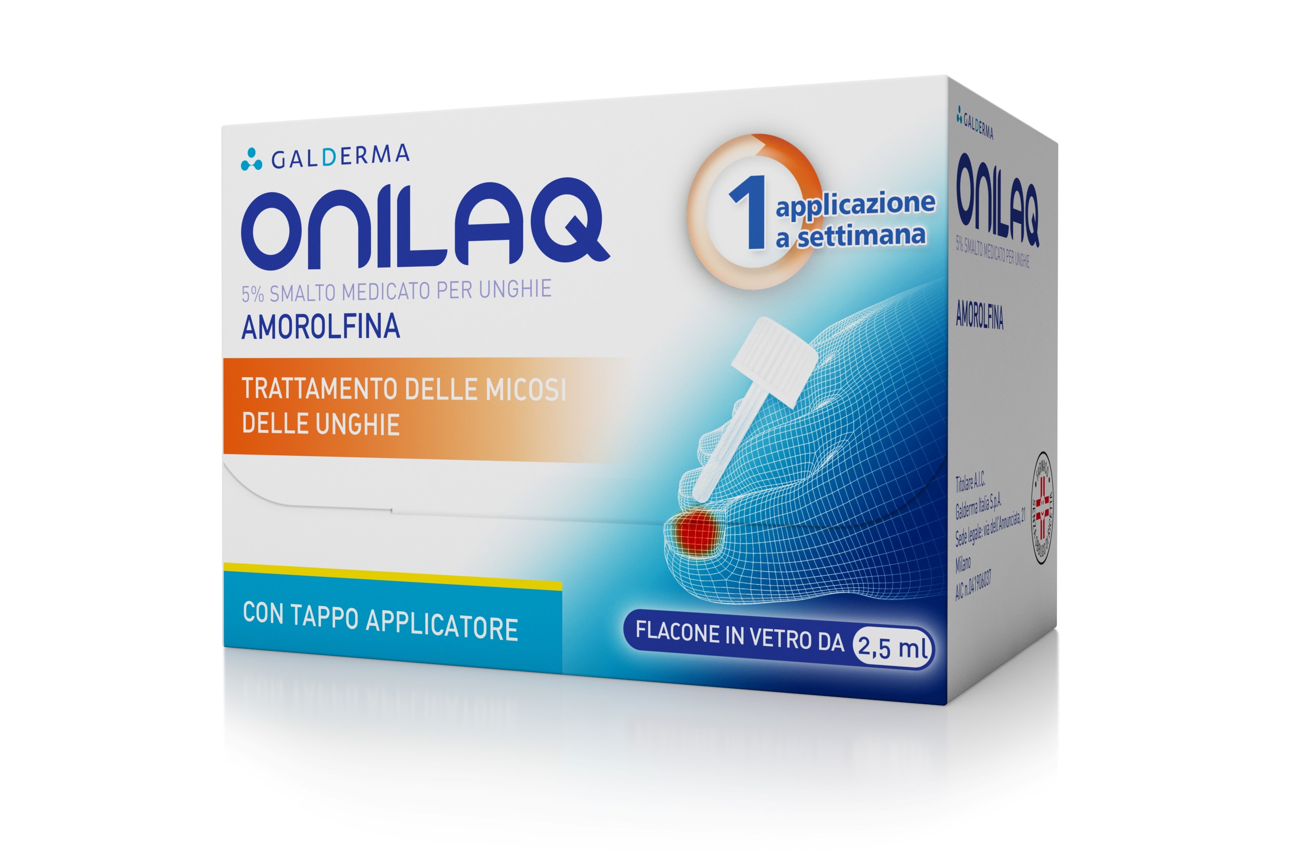 ONILAQ*SMALTO UNGHIE 2,5ML+TAP - Fontenova srl
