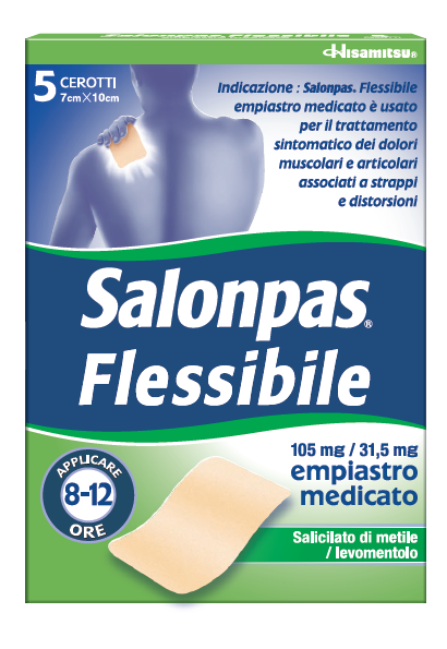 SALONPAS FLESSIBILE*5CER7x10CM - Fontenova srl