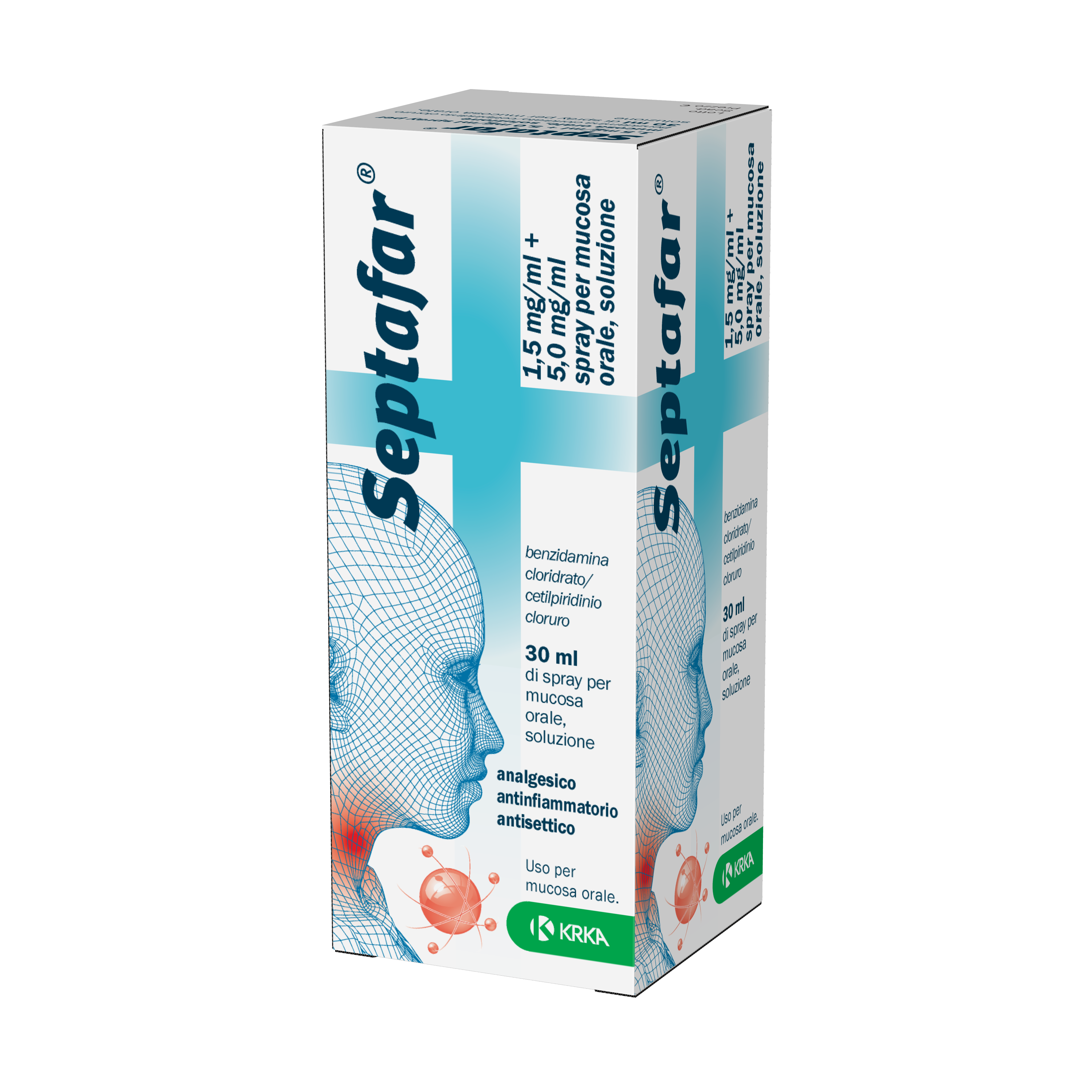SEPTAFAR*SPRAY 1FL 30ML 250ER - Fontenova srl