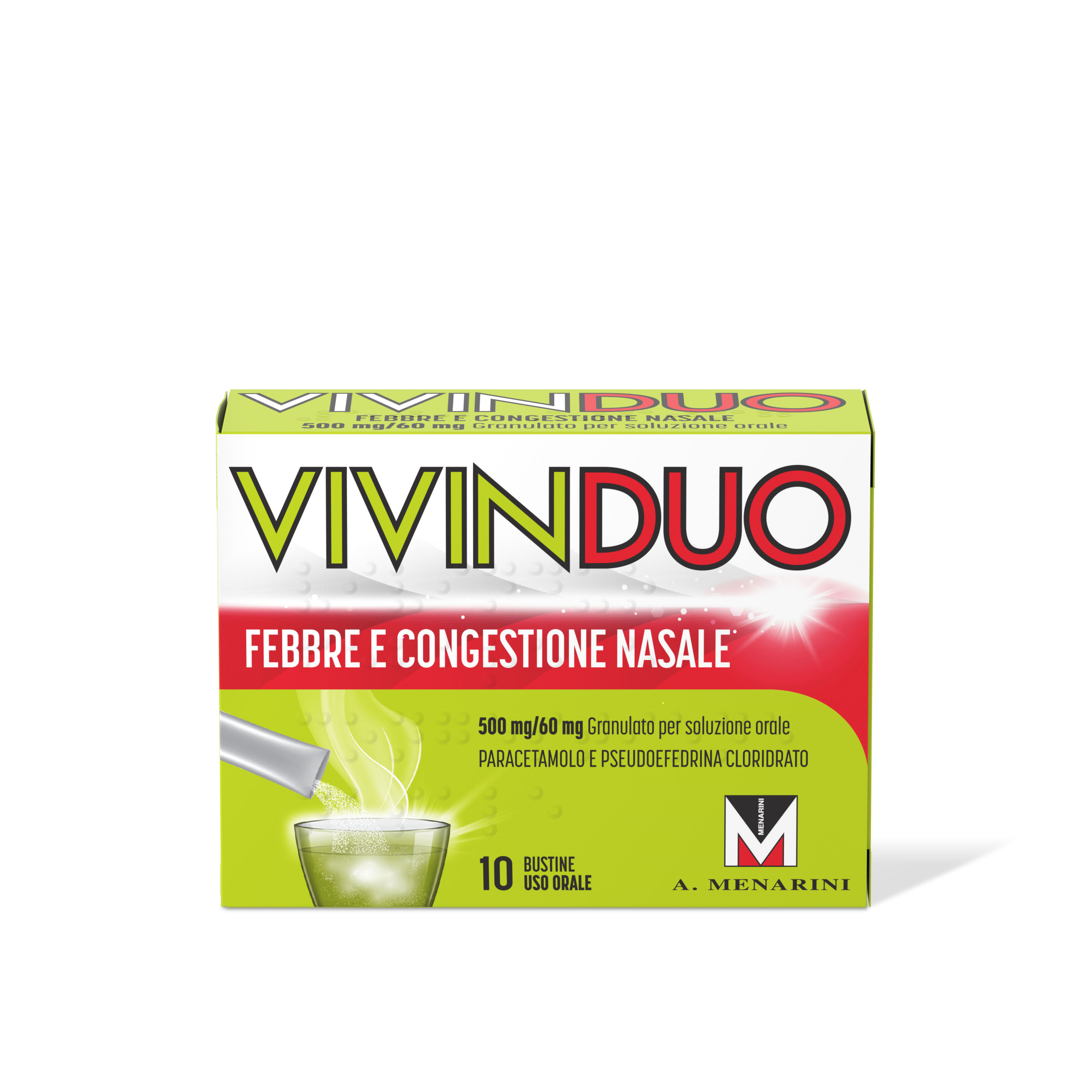 VIVINDUO FEBBRE CONG NAS*10BS - Fontenova srl