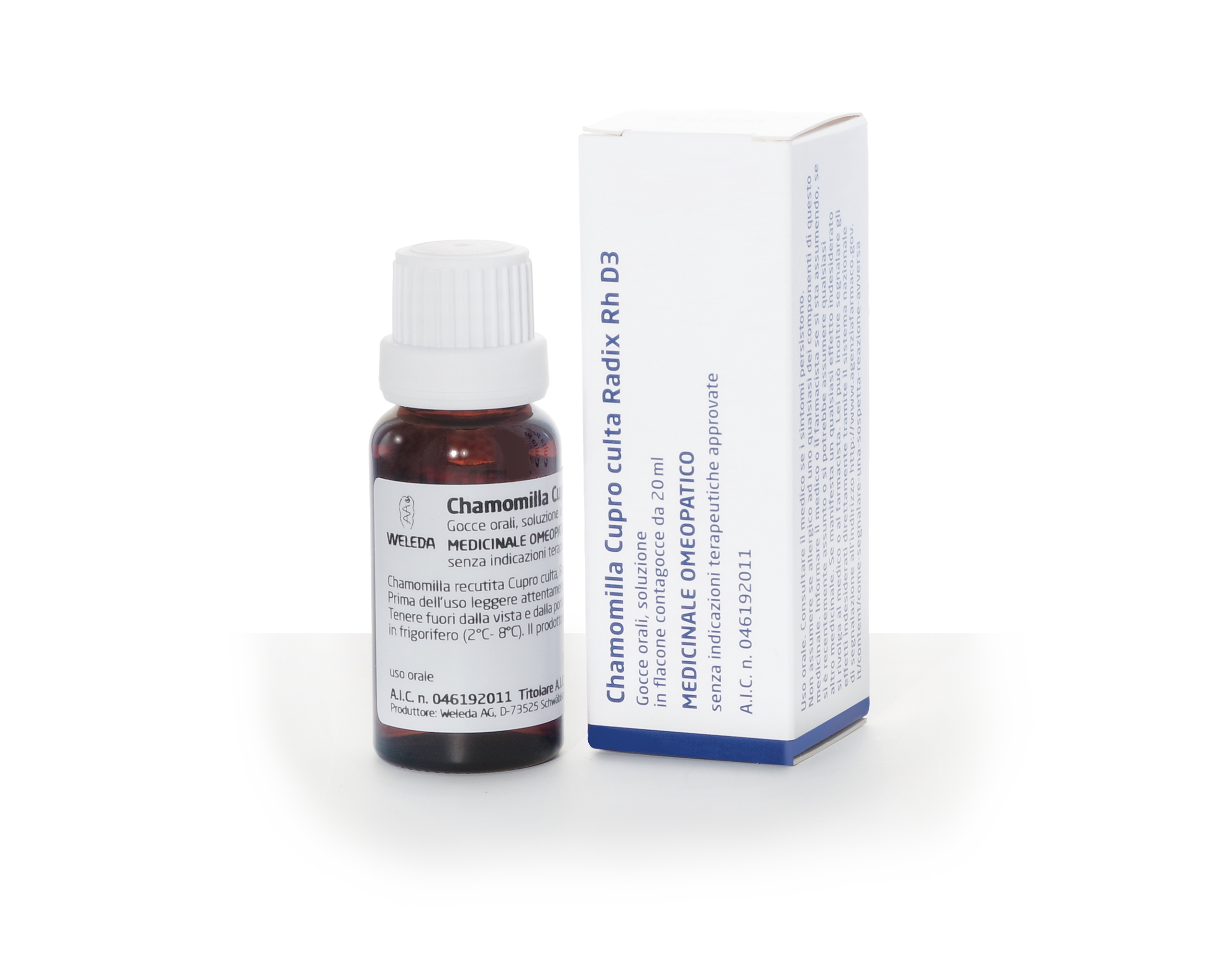 CHAMOMILLA CUPR*3DH 20ML OS - Fontenova srl