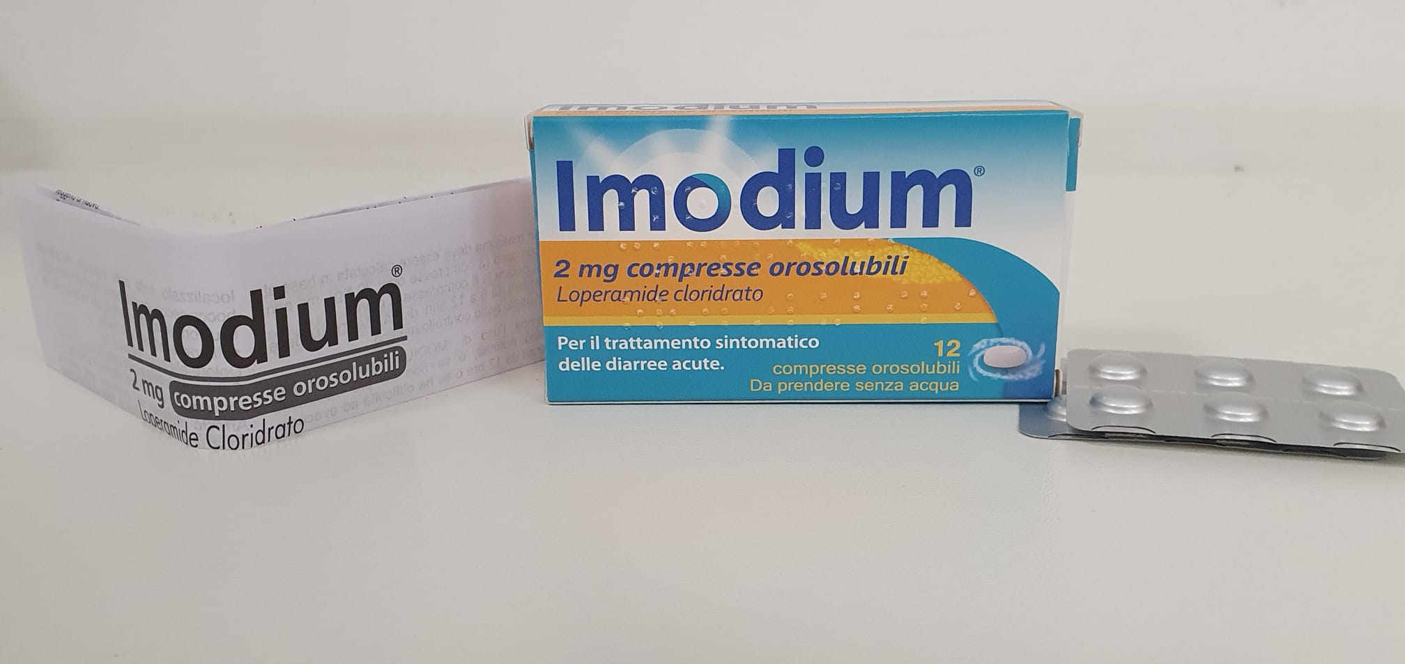 IMODIUM*12CPR OROSOL 2MG - Fontenova srl