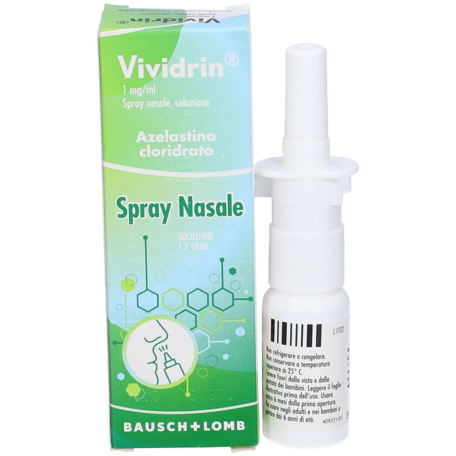 VIVIDRIN*SPRAY NAS 10MG 10ML - Fontenova srl