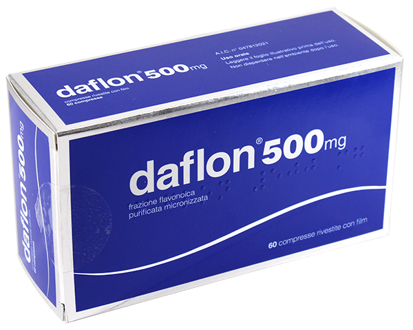 DAFLON*60CPR RIV 500MG - Fontenova srl