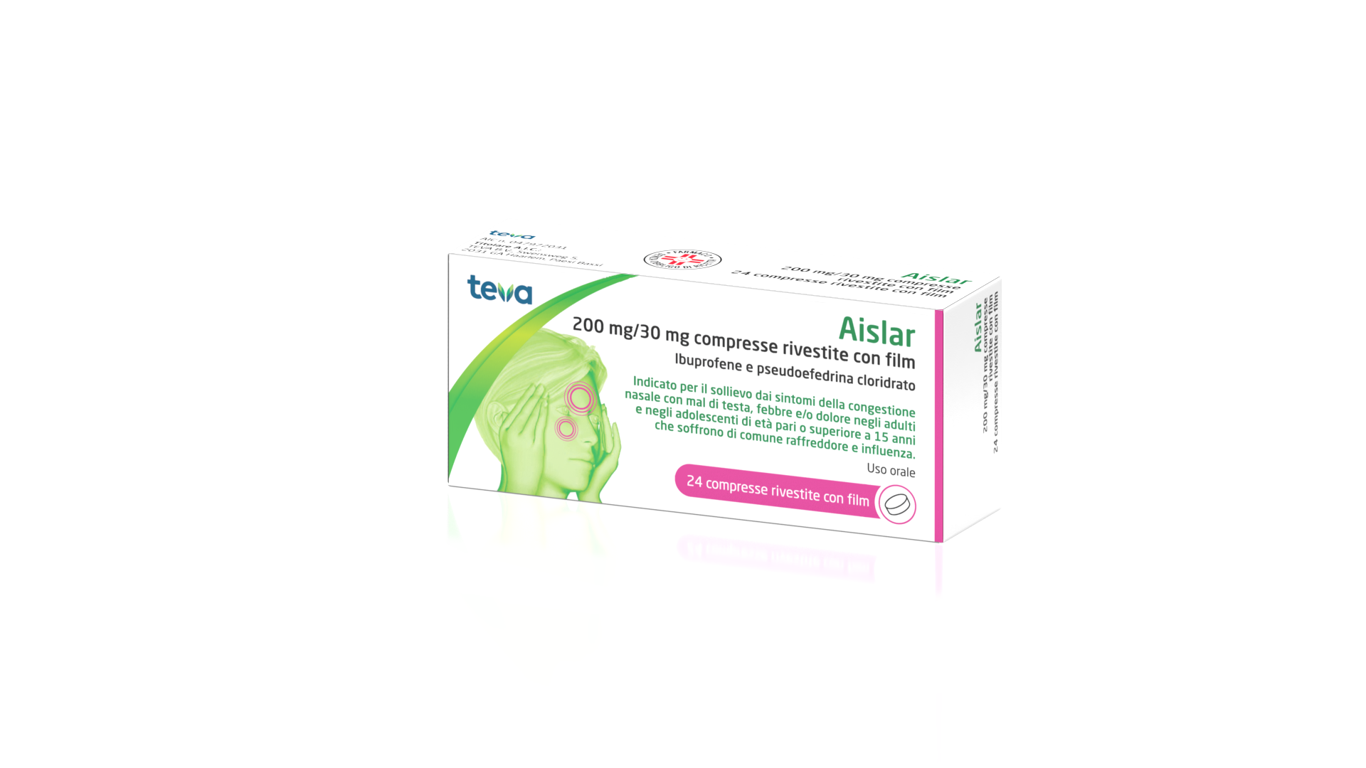 AISLAR*24CPR RIV 200MG+30MG - Fontenova srl