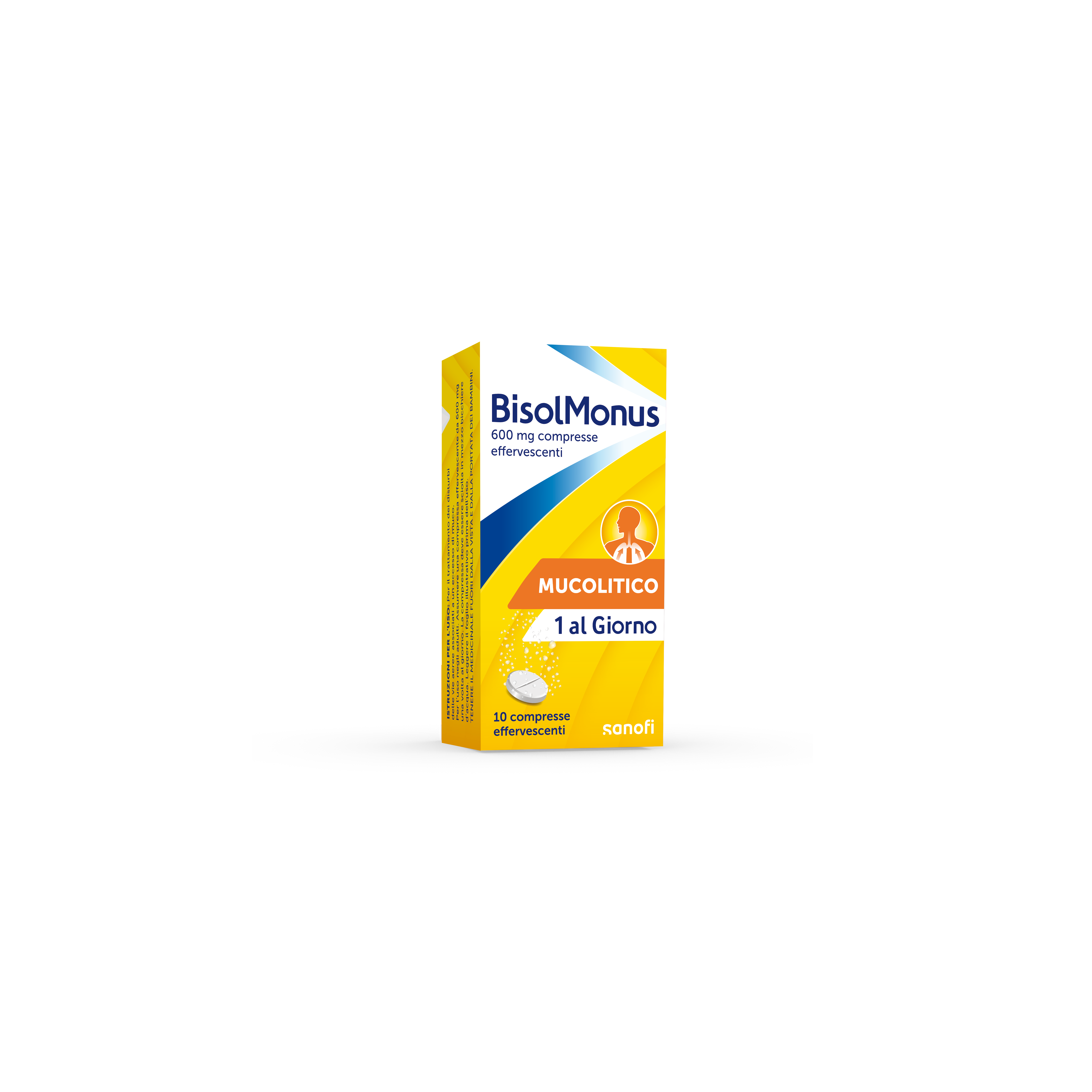 BISOLMONUS*10CPR EFF 600MG - Fontenova srl
