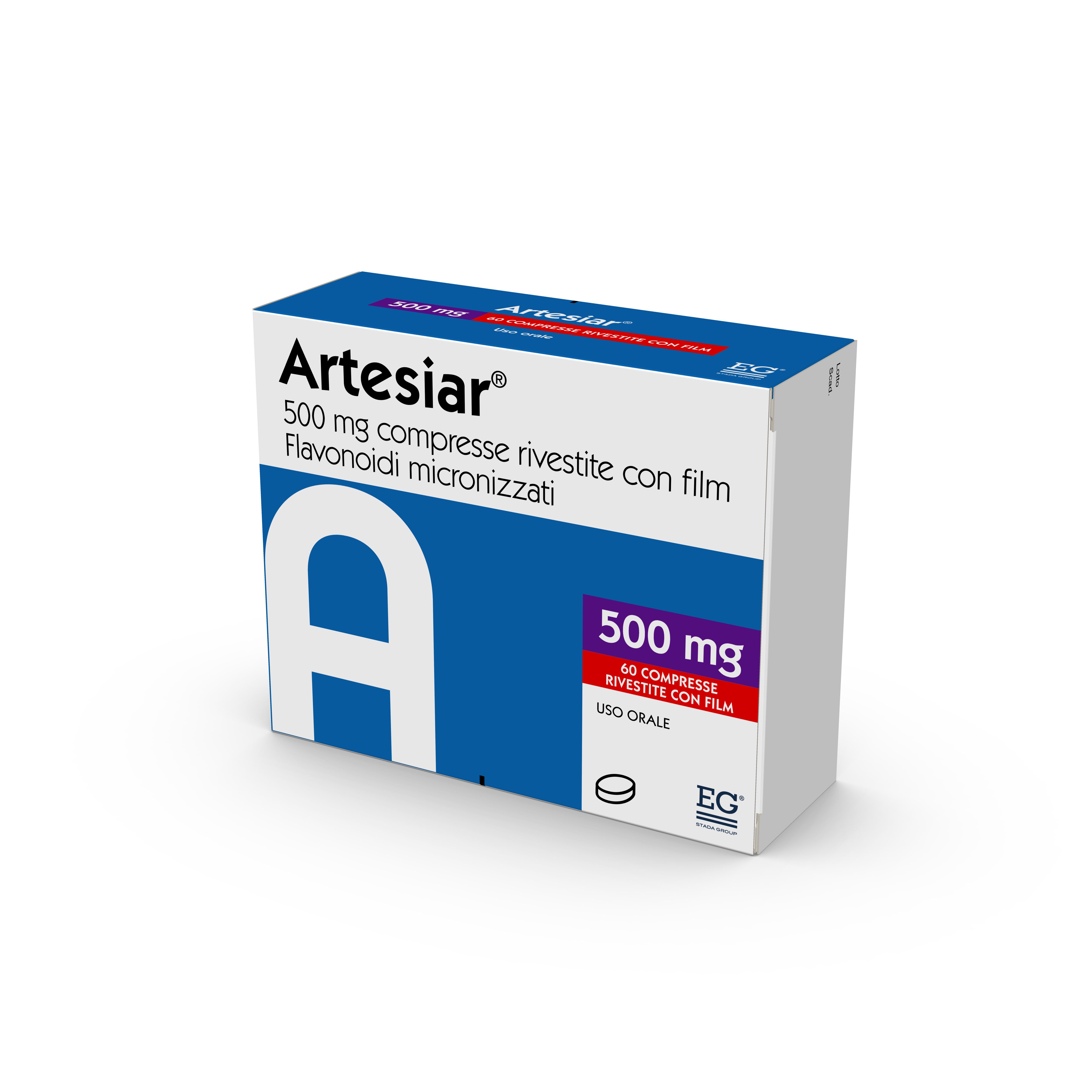 ARTESIAR*60CPR RIV 500MG - Fontenova srl