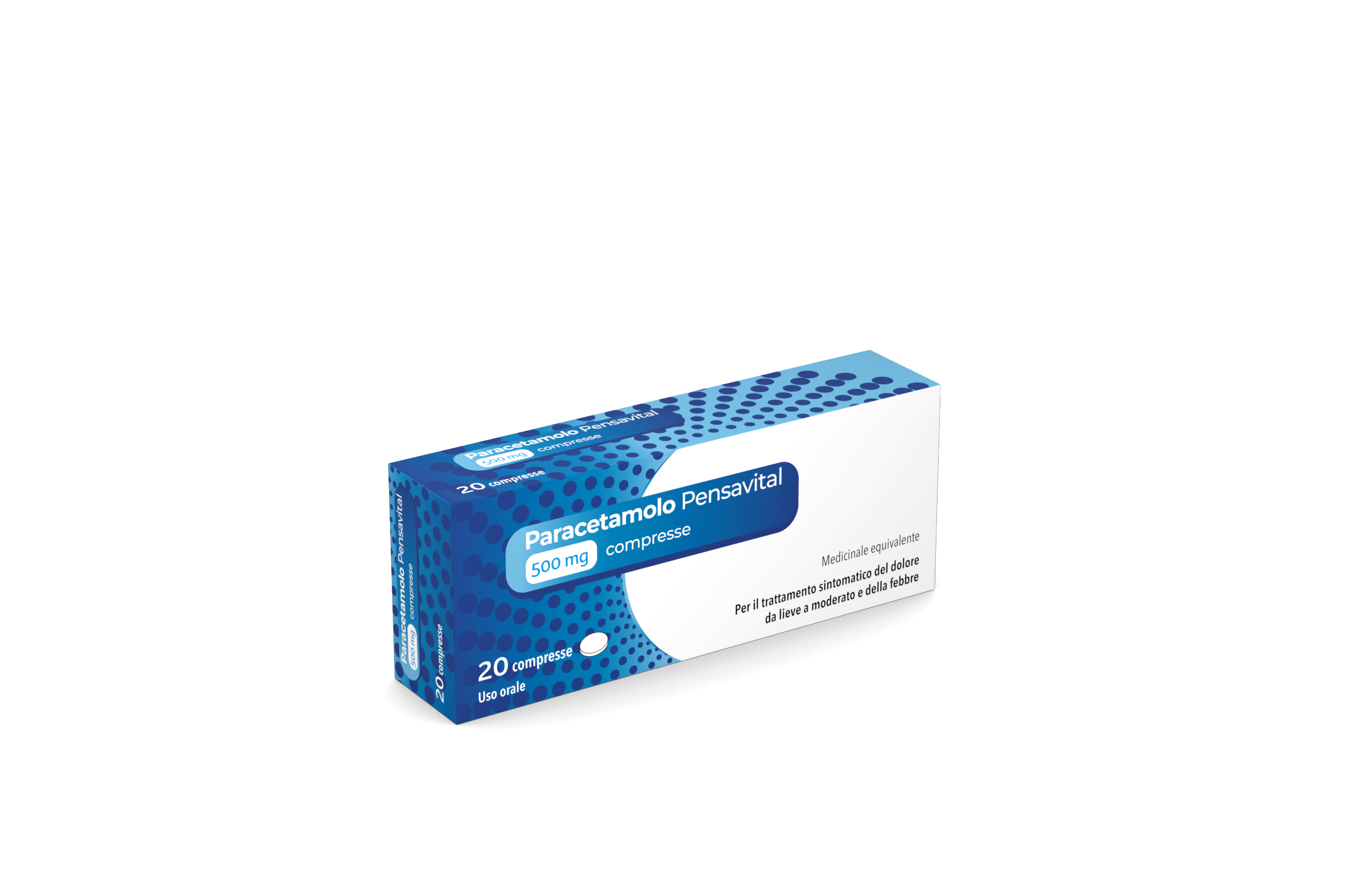 PARACETAMOLO PENSAV*20CPR500MG - Fontenova srl