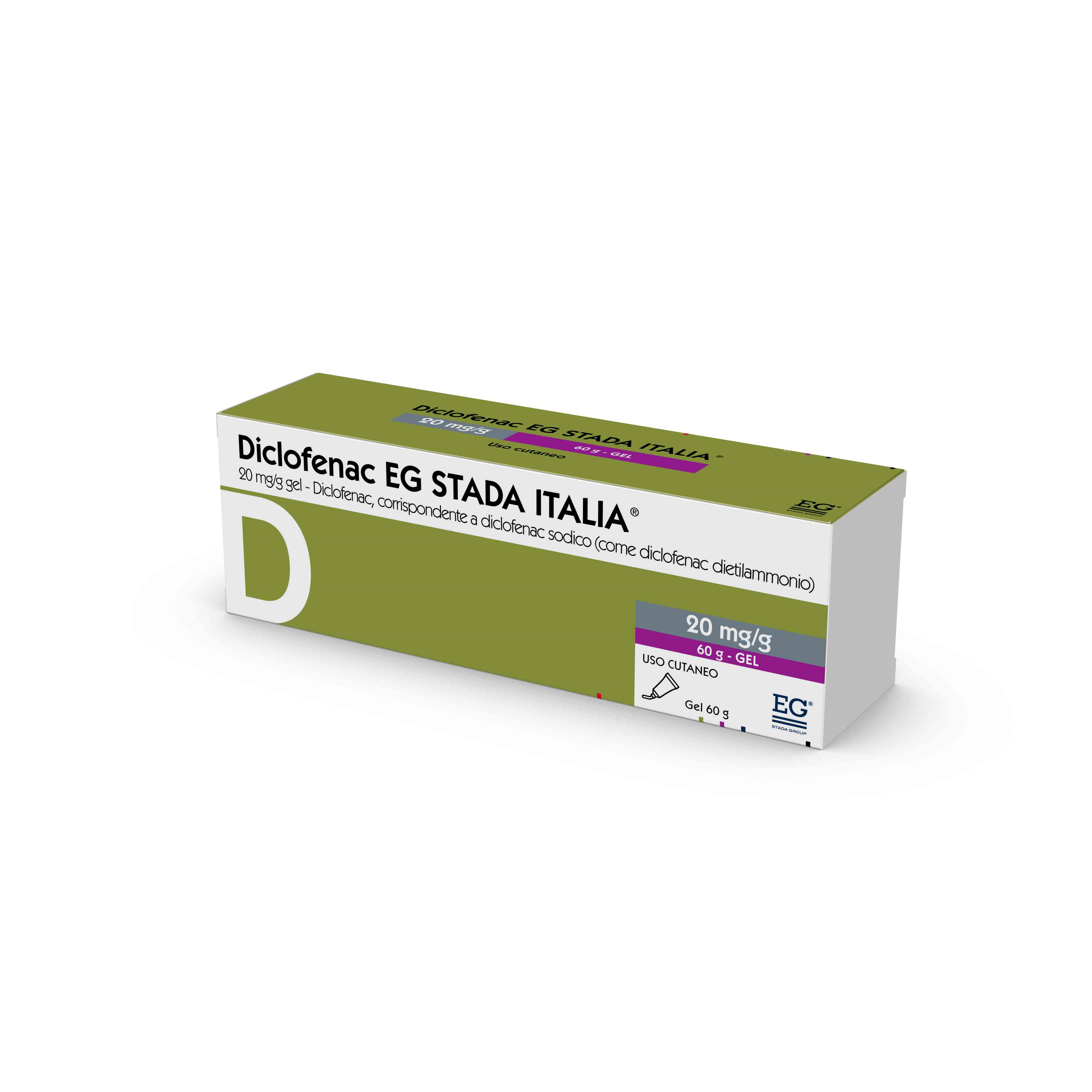 DICLOFENAC EG*GEL 60G 20MG/G - Fontenova srl