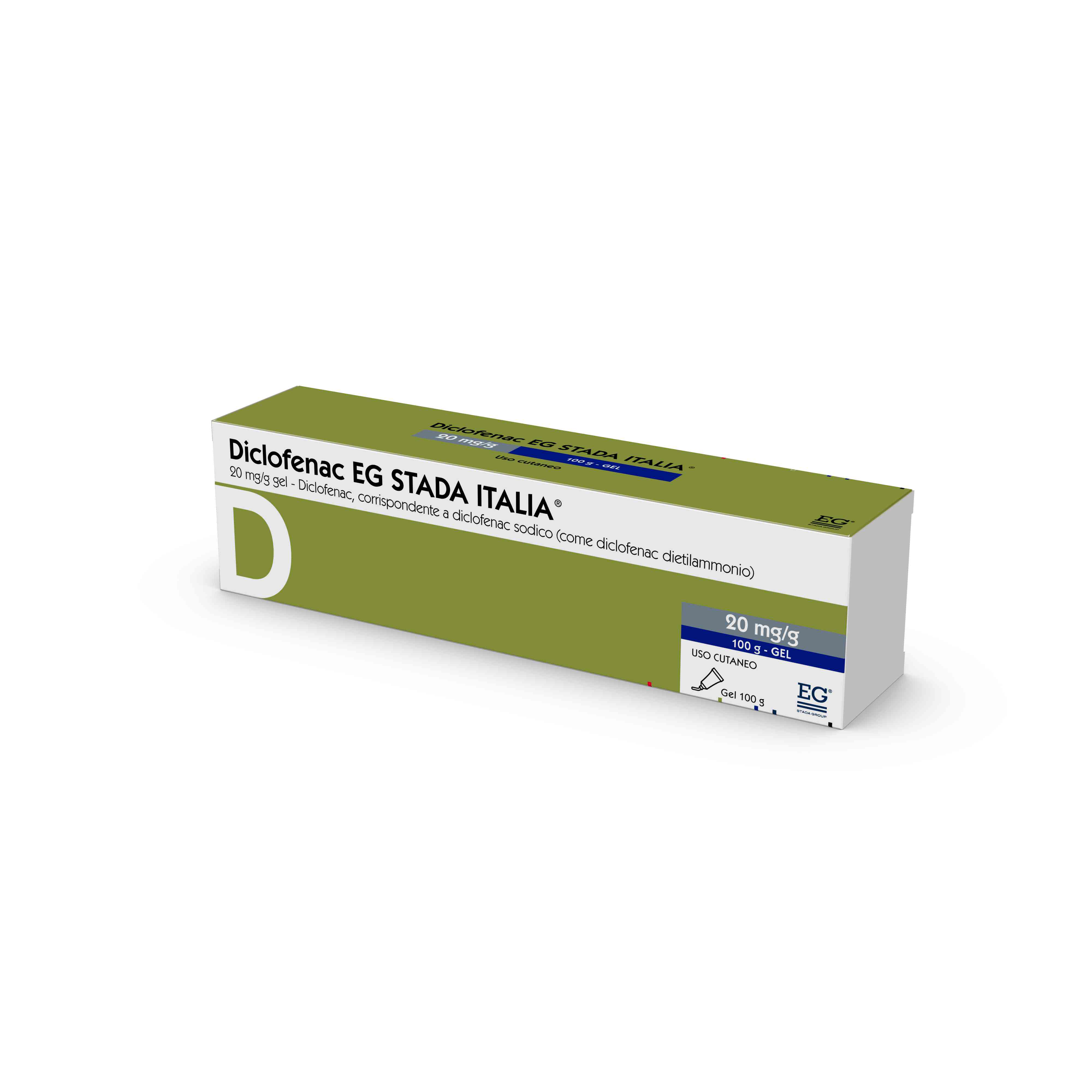DICLOFENAC EG*GEL 100G 20MG/G - Fontenova srl