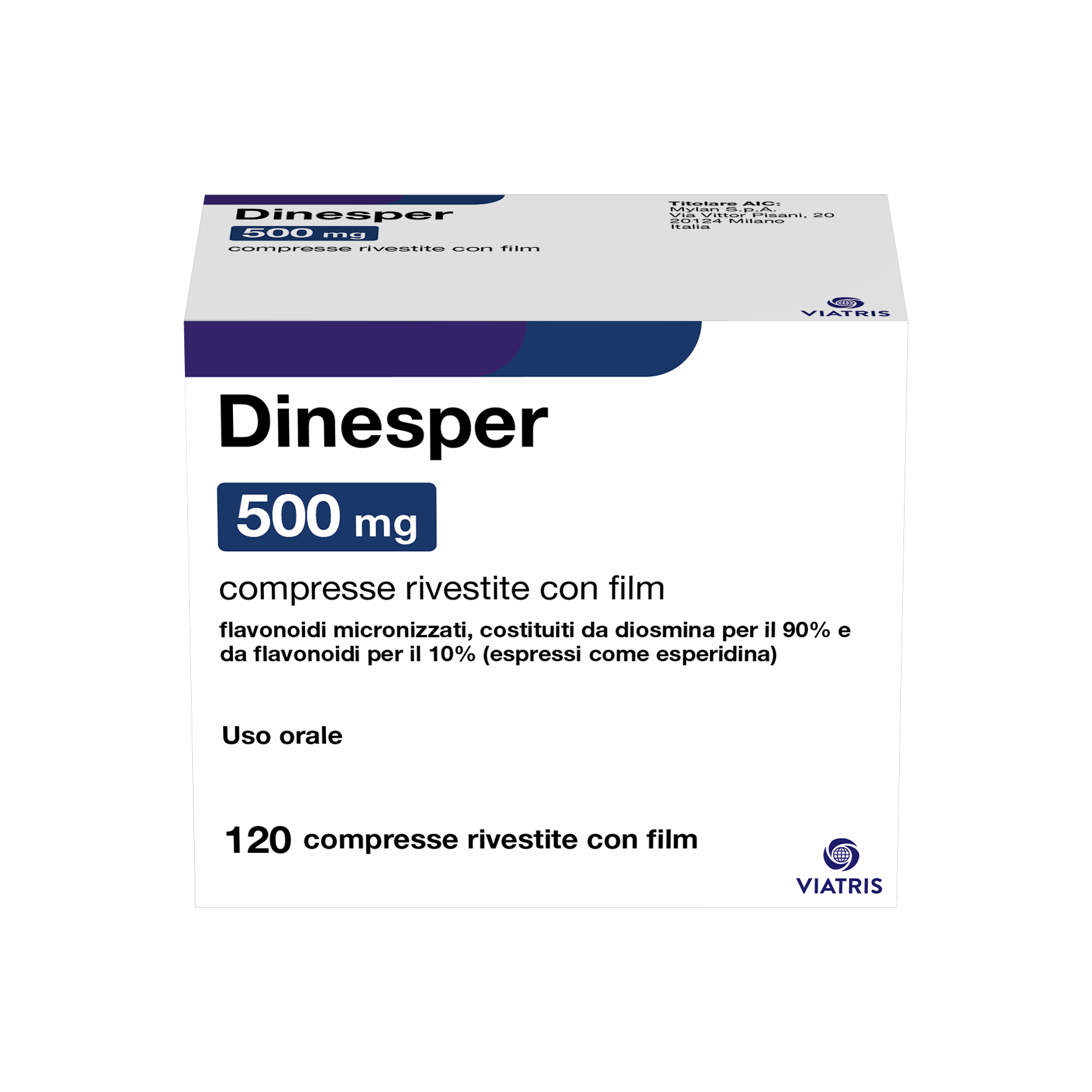 DINESPER*120CPR RIV 500MG - Fontenova srl