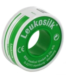 CEROTTO IN ROCCHETTO LEUKOSILK IPOALLERGENICO BIANCO 1,25X500 CM - Fontenova srl